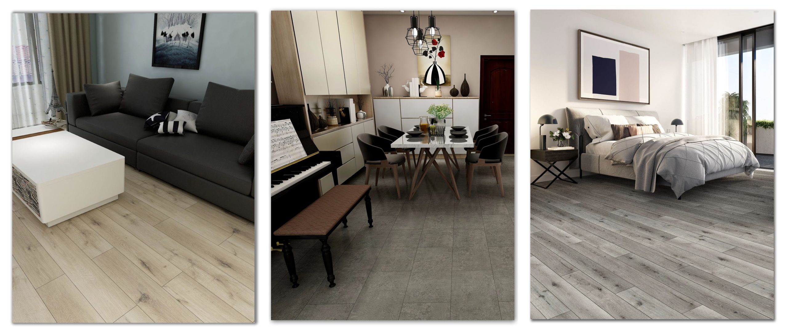 SPC Flooring Colors:Wood-patterned Flooring& Stone-patterned Flooring